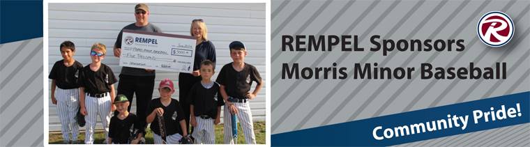 Rempel Insurance Sponsors Morris Minor Baseball