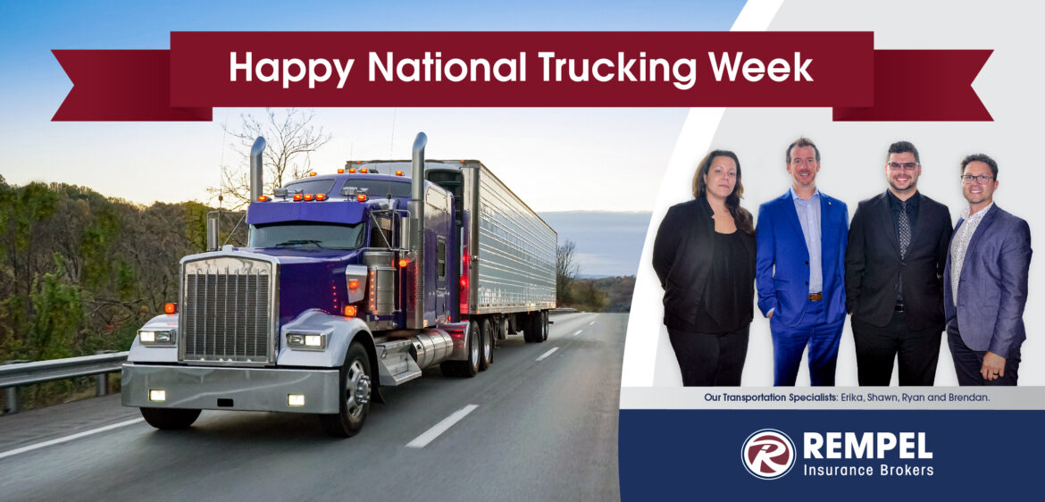 National Trucking Week – September 4 – 10, 2022
