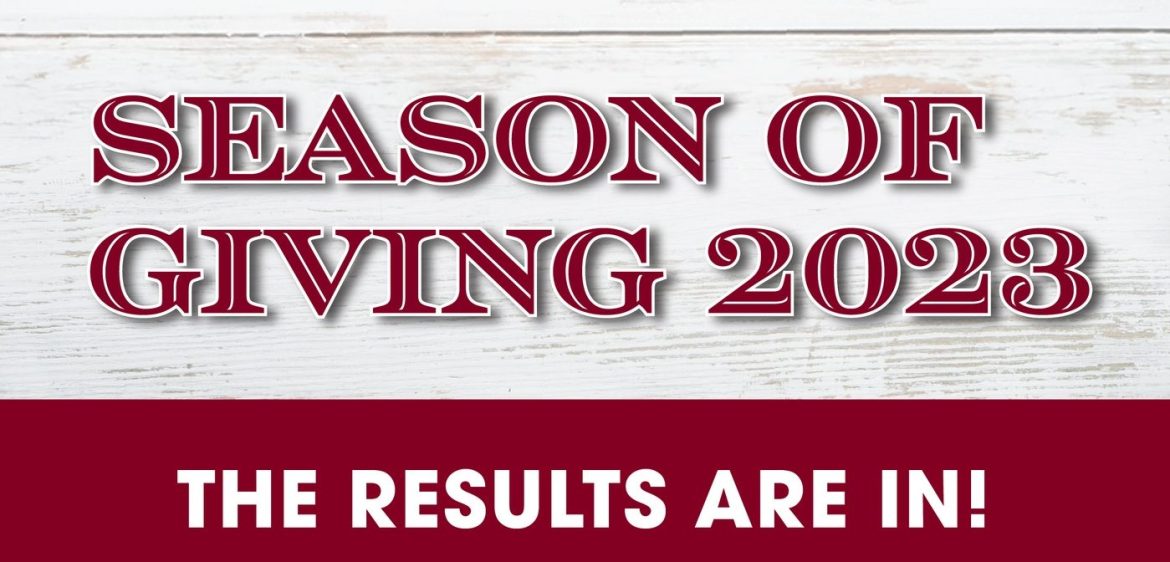 Season of Giving Winners – 2023